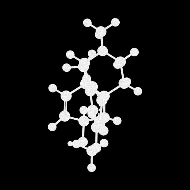 Codeine Molecule by ChemECool