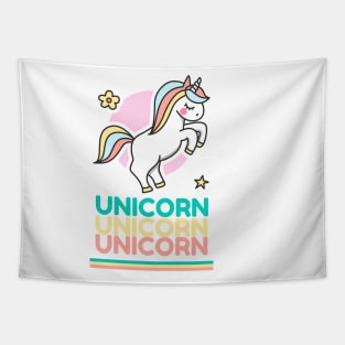 Kids T-Shirt Unicorn Tapestry