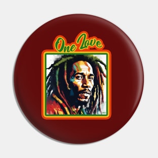 Reggae Beat Pin