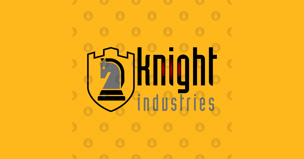 Knight Industries Black Knight Rider Sticker TeePublic