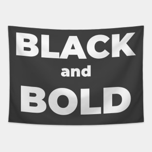 Black And Bold Tapestry