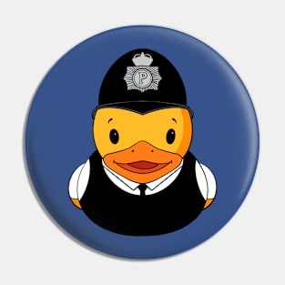 British Bobby Rubber Duck Pin