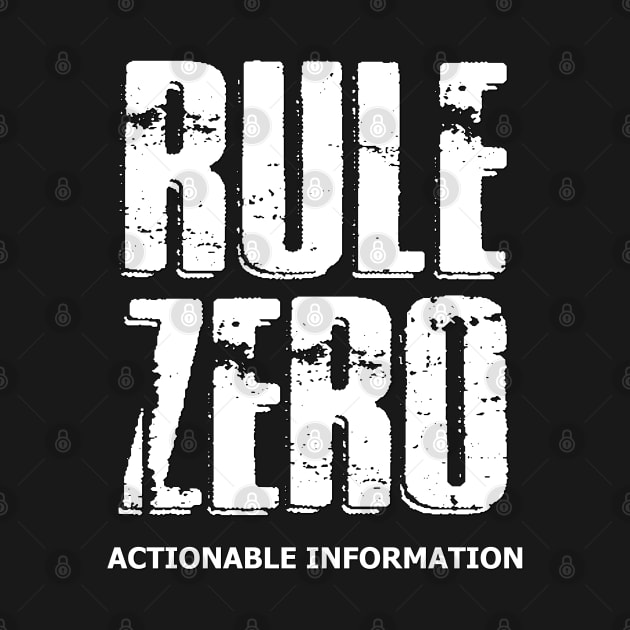 Rule Zero by The Mantastic 4