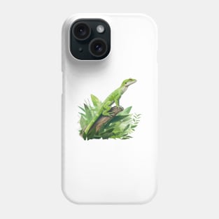 Green Anole Phone Case