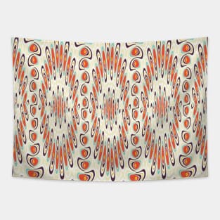 Artsy geometric pattern Tapestry