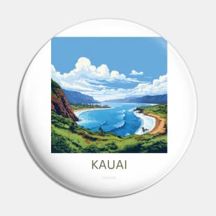 Kauai, Hawaii Pin
