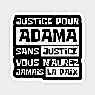 Justice Pour ADAMA Magnet