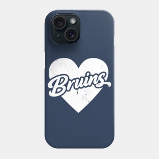 Vintage Bruins School Spirit // High School Football Mascot // Go Bruins Phone Case