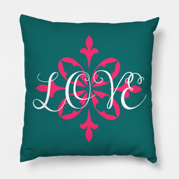 Beautiful Love Pillow by TheDaintyTaurus