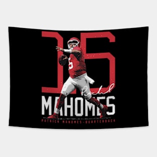 Patrick Mahomes Kansas City Bold Number Tapestry