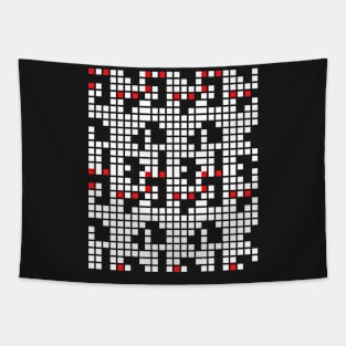 White Squares Tapestry