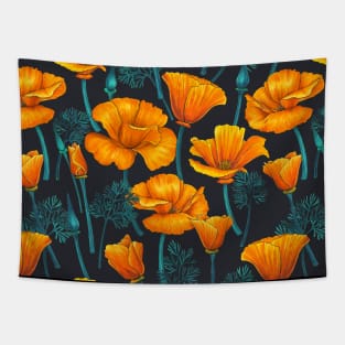 California poppies 3 Tapestry