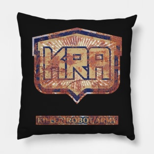 Killer Robot Army (logo) Pillow