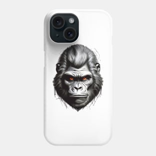 Primal Fury: Eye of the Enraged Gorilla! Phone Case