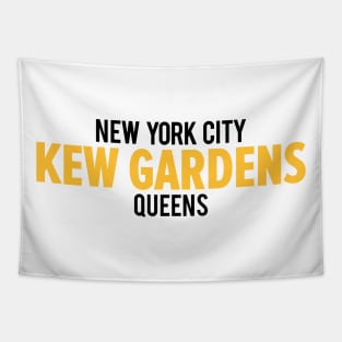 Minimalist Kew Gardens Logo - Capturing the Essence of Queens Tapestry