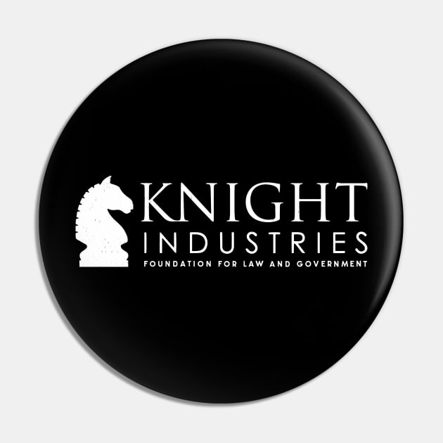 Knight Industries logo - Knight Rider Pin by BodinStreet