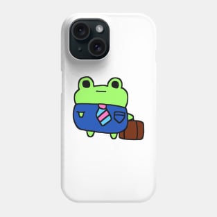 business frog Phone Case