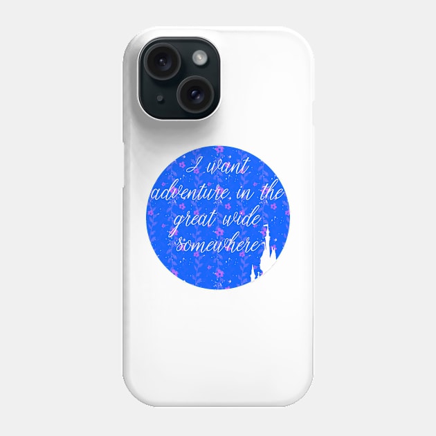 Great Wide Somewhere Phone Case by ijsw