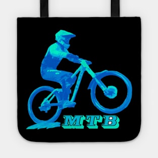 mtb downhill bke Tote