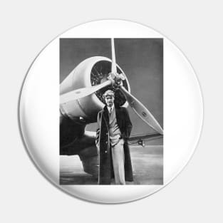 Howard Hughes, US aviation pioneer (H408/0388) Pin