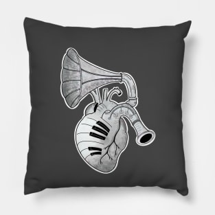 Musician’s heart Pillow