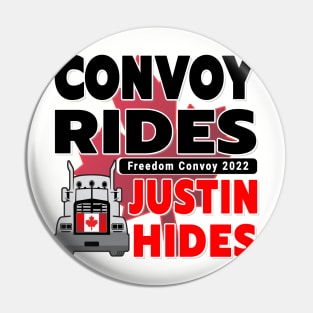 TRUCKERS FOR FREEDOM CONVOY  2022 TO OTTAWA CANADA Pin