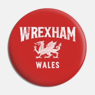 Wrexham Wales / Cymru White Pin