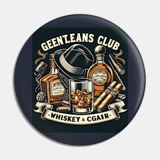 Gentlemen Club Pin