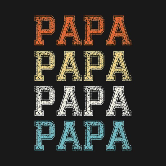 Cool retro grandpa papa by MinyMerch