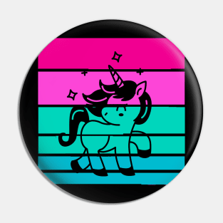 Baby Glitter Unicorn Pin