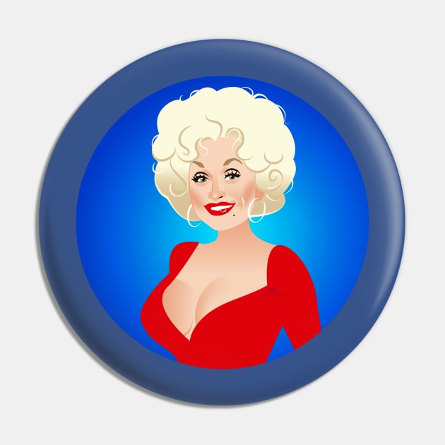 Country bombshell Pin by AlejandroMogolloArt