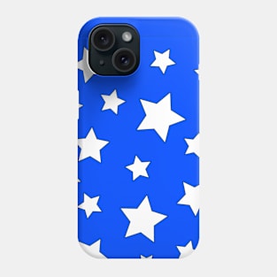 Blue and White Stars Phone Case