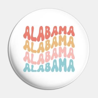 Alabama On Repeat Pin