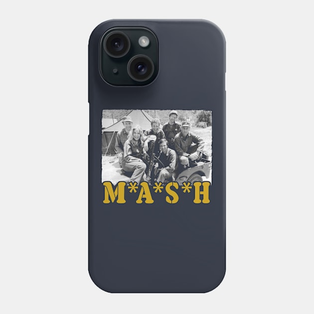 Retro MASH Cast Phone Case by Rebus28