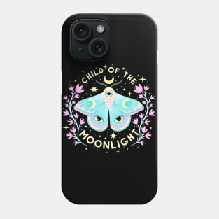 Child of the Moonlight Moth Phone Case