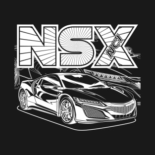 NSX NC1 (White Print) T-Shirt