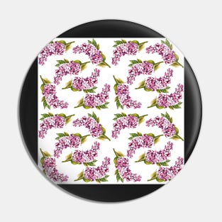 Lilac flowers_pattern Pin