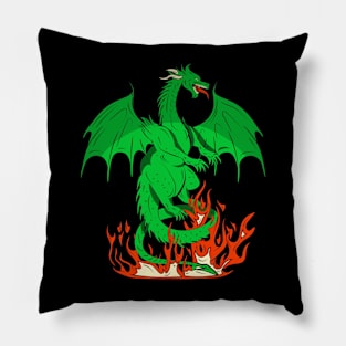 FIRE DRAGON Pillow