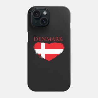 Love Denmark Phone Case