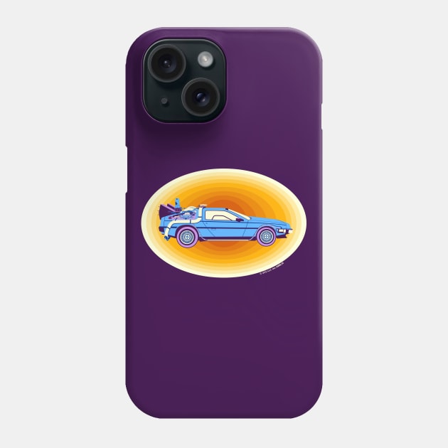88 MPH (V2) Phone Case by PlaidDesign