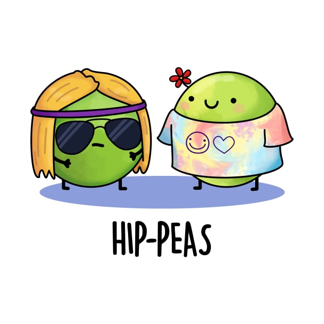 Hip-peas Funny Pea Pun by punnybone