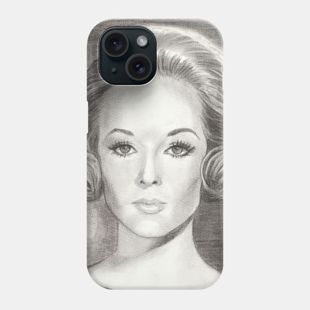 Tippi Hedren Phone Case by Svetlana Pelin