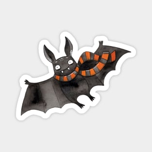 Cute watercolor bat Magnet