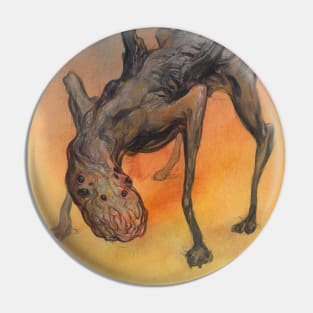 Hellhound Pin