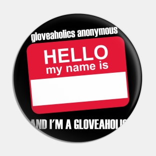 Hello. My name is... (red badge & white text) Pin