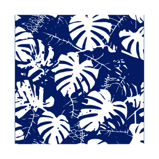 Monstera Jungle Botanical Summer Pattern T-Shirt