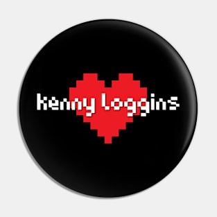 Kenny loggins -> pixel art Pin