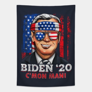 Joe Biden 2020 C'mon Man Tapestry