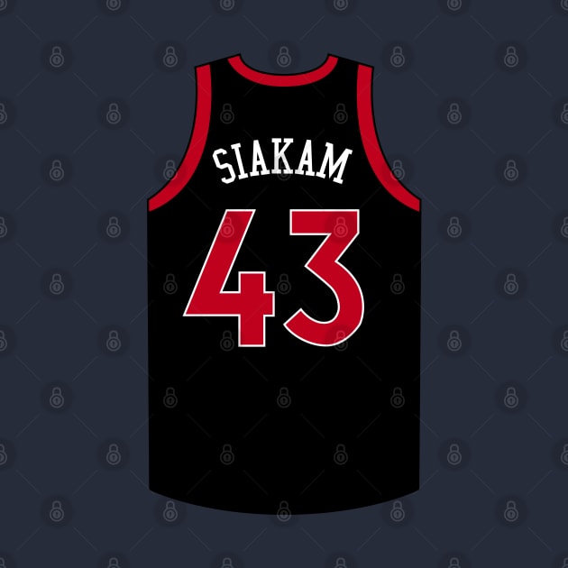 Pascal Siakam Toronto Jersey Qiangy by qiangdade