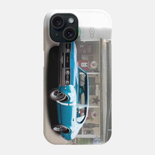 1968 Olds Cutlass 442 in our filling station series Phone Case by Permages LLC